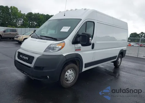 2021 Ram Promaster 2500 High Roof 159 Wb z USA, uszkodzony, nr VIN 3C6LRVDG0ME518265